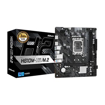 애즈락 H610M-H2/M.2 D4 메인보드 (LGA1700/DDR4/M-ATX) 인텍