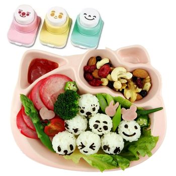 김펀칭기 김펀치 펀치꾹 유아 소풍 김밥 주먹밥 김커팅기 도시락 꾸미기 3종세트 L349