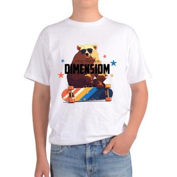 [JHQS704Y_4B]반팔티 파인드베어 힙합곰 플레잉스타곰 (27179832A)