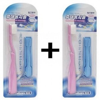 휴대용 VDPM5067 접이식 4P 접이식칫솔 칫솔 여행용 칫솔 세트 여행용