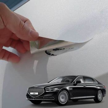 제네시스 XO27DT21 골드코스트실버 G90 페인트 NA2 스티커 붓펜