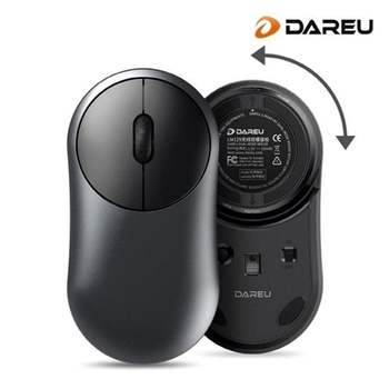 마우스 UFO 무선 무소음 LM129 다얼유 블루투스 노트