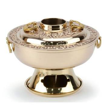 방짜유기 NH34AN73 신선로 유기냄비 놋그릇 궁중 전골 냄비 소