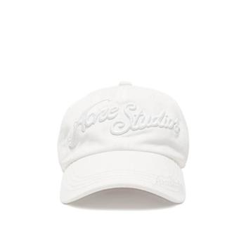 [해외] 아크네 스튜디오 로고 자수 베이스볼 캡 모자 C40416