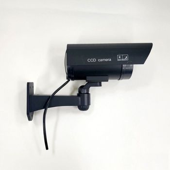 자취방가짜시시티비 LED램프 각도조절 간편설치 건전지형 보안용품 감시카메라모형 모형cctv