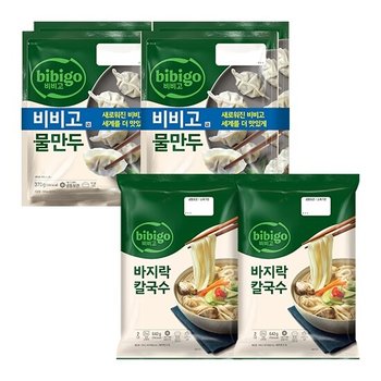 비비고 시원바지락칼국수642G X 2+ 물만두 370G*2EA X2