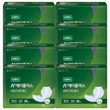 디펜드 A플러스 스타일 라운드형 30매 6P 고품질 속기 성인용기저귀 시니어기저귀 노인용기저귀