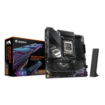 [해외] GIGABYTE X870M AORUS ELITE WIFI7 Micro-ATX 마더보드 MB6941