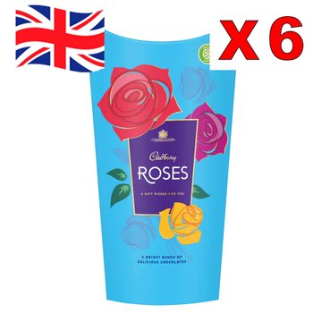 [해외] 6개 290g 캐드버리 로지즈 초콜렛 박스, Cadbury Roses Chocolate Box 290g