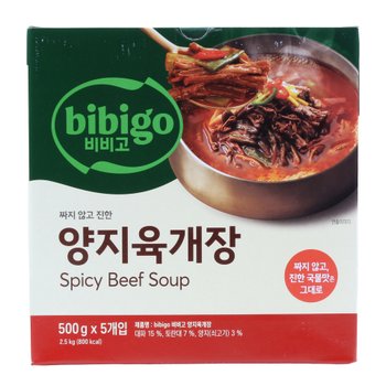 [트레이더스]CJ 비비고 양지육개장500G*5개