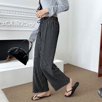 욘데 스트라이프 찰랑 통바지 SD-240413 (WFFT9YO)