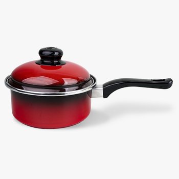 ELO 쿡포트 빨간 법랑냄비 18cm 편수