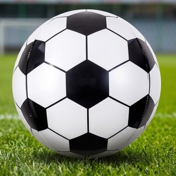 80cm 대형 축구공 옹브레 은박 풍선 호일 파티 용품 소품 축구 응원