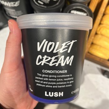 [영국무료배송] 러쉬 바이올렛 크림 컨디셔너 450g LUSH 대디오린스