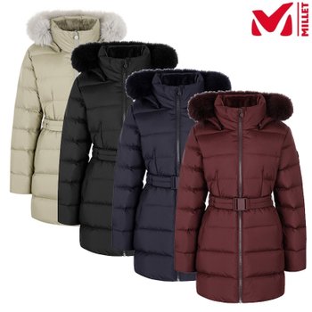 밀레 [ 23FW 30%할인 ] 여성겨울 헤비구스 롱다운 셀레네 다운_MXSWD763B_US