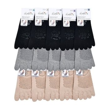 고품질 베이직 그물형 미끄럼 방지 숙녀 망사 양말 올데이 (WFI0YSH)