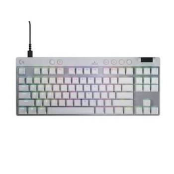 로지텍 유선 게이밍 키보드 G PRO X TKL Rapid (화이트)