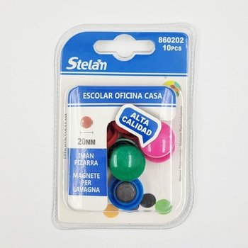 [VCMP6TFN]스텔란 컬러자석 냉장고자석 소형 10PCS