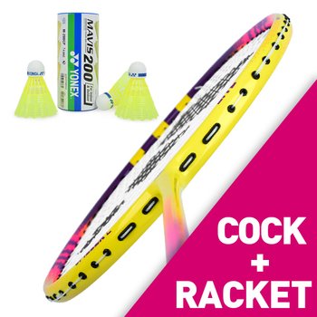 아디다스 MB0178 배드민턴라켓 + 요넥스 마비스 200 셔틀콕