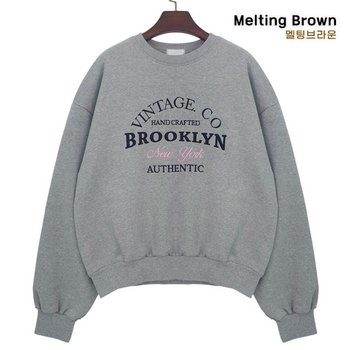 여성 맨투맨 루즈핏 그롭 맨투맨티셔츠