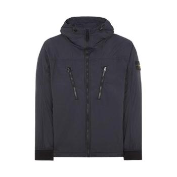 [해외] (Stone Island)스톤 아일랜드 40425 스킨 터치 나일론 TC 후드 자켓 팩터블