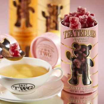 [해외] [TWG TEA TEDDIES] 싱가포르 티 테디 곰돌이젤리 선물용 간식 채정안 Mango
