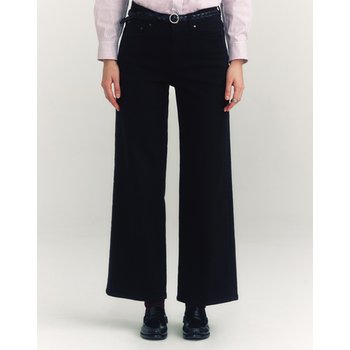 [24FW] [기모] 에센셜 세미와이드 데님 팬츠 다크그   HSPA4D983G3