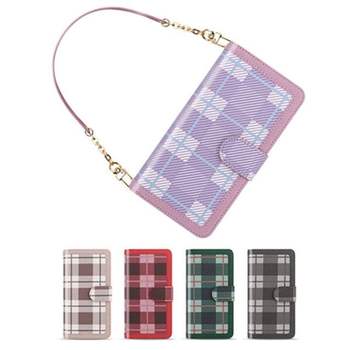 갤럭시 S23울트라 ella체크클러치 S918 케이스 갤S23울트라케이스 S23울트라케이스