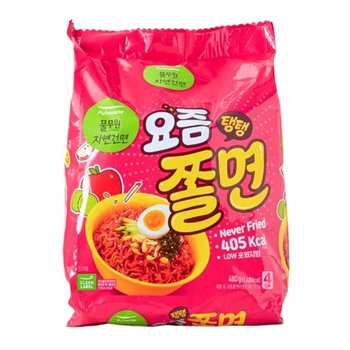 쫄깃 상큼 자연건면 요즘 탱탱 쫄면 480g