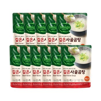 CJ 비비고 깊은사골곰탕 500g x11개