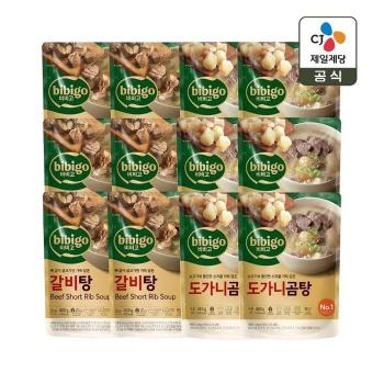 비비고 도가니곰탕 460g x6개+갈비탕 400g x6개 (S50779578)