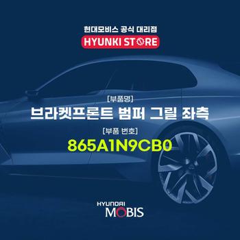 현대모비스브라켓프론트 범퍼 그릴 좌측 (865A1N9CB0)