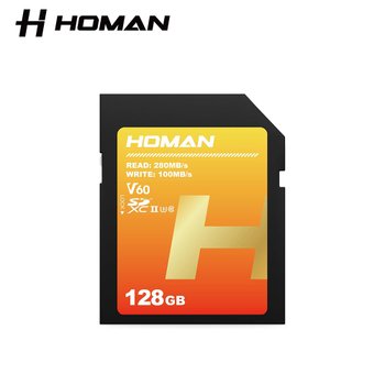 호만 HOMAN SD 메모리 UHS-II V60-128GB