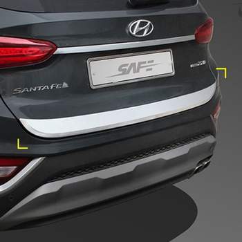 싼타페TM UGN227Q9 트렁크 몰딩 크롬 테일 게이트 가니쉬 커버 트렁크몰딩 트렁크가니쉬 트렁크