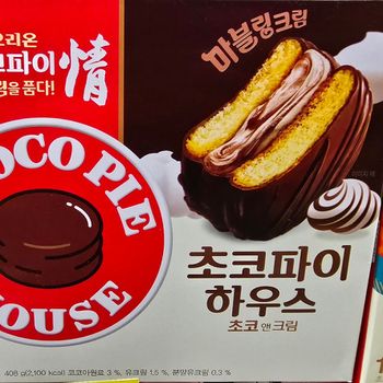 오리온 초코파이하우스 초코앤크림 12개입 소모품