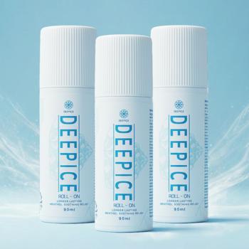 딥아이스 스포츠겔 90ml 3개 롤온스틱 바르는 파스타입 쿨링 아이스겔 근육뭉침 마사지