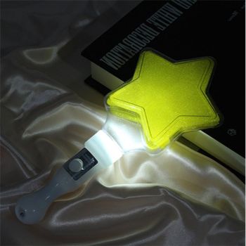 LED 별봉 옐로우 응원LED 야광소품 콘서트응원봉
