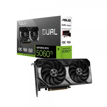 ASUS DUAL 지포스 RTX 5060 TI OC D7 16GB 인텍앤컴퍼니 (엔비디아 컴퓨터 그래픽카드)