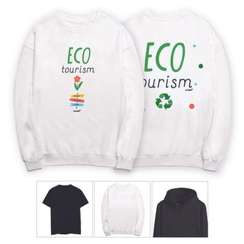 키밍 맨투맨 후드티 eco tourism 여성 남성 단체