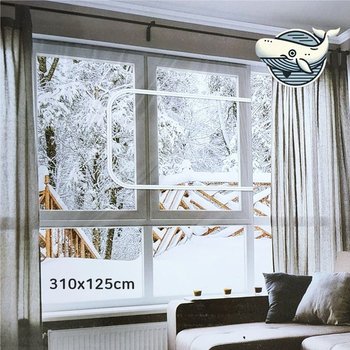 방풍 비닐커튼 창문 투명 보온 효과 외풍차단 비닐커텐 방풍커튼 바람막이 방품비닐