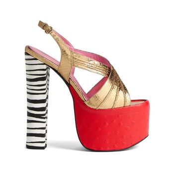 [해외] 25 FW  컬러 블록 플랫폼 샌들 HSW021517706889 TP438449108 135909087