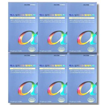 뉴트리코어 맥스 알파CD 원데이 핏 14포 6박스 (S40902507)