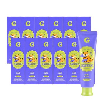 오스템 G 잇몸케어 치약 잇몸에 좋은 치약 120g 12개