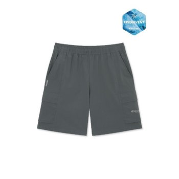 디스커버리키즈반바지 AQS DKTB76053-GRD 키즈 프레시벤트 경량 우븐 포켓 포인트 트레이닝 반바