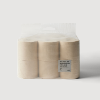 [신세계백화점]먼지 날림이 적은 대나무 4겹 롤화장지 30MX12개