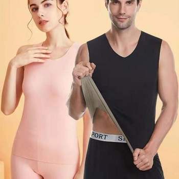 기모 피치 캐주얼 남녀 보온 필수템 나시 발열 내복