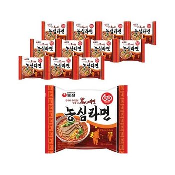 농심 농심라면 124g 12개