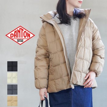 [해외] 단톤 나일론타프타 여성 퀄팅 다운패딩 자켓 DT-A0567NRP 그레이 S