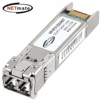 강자 GJ15VS26 넷메이트 10G 싱글드 SFP+ DWDM Tunable 광 듈(C1~C96/80km) NM-SFS10GDW80T