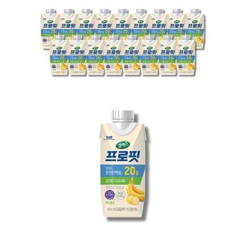 셀렉스 프로핏 바나나 250ml x 18개 2박스 (S51559139)